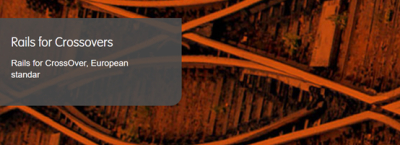 Rails for Crossovers道岔轨